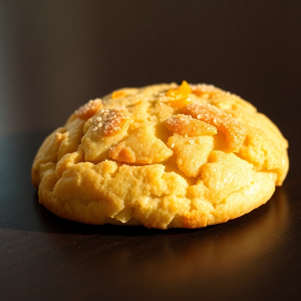 orange scone cookies