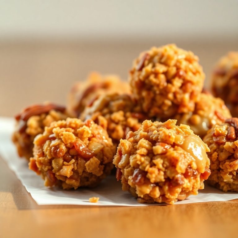 pecan crunch glazed bites