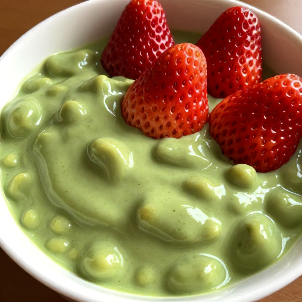 Strawberry Matcha Sago Dessert