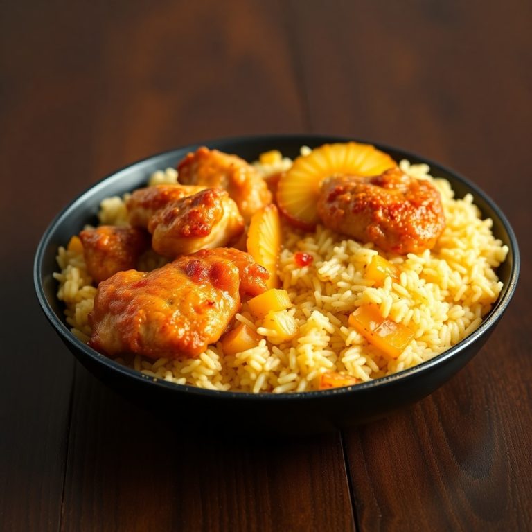 Pineapple Chicken and Rice