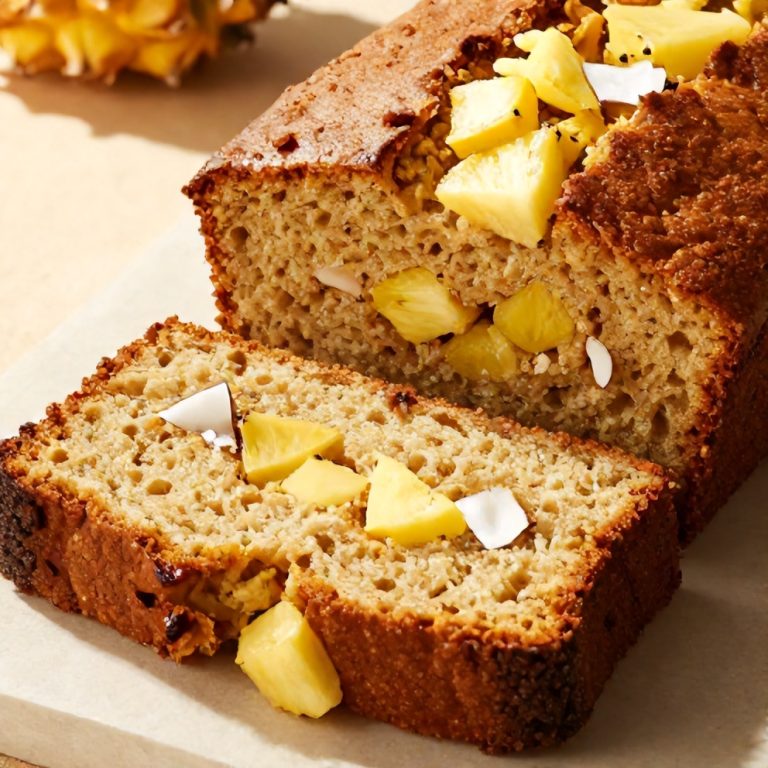 Tropical Hawaiian Banana Bread