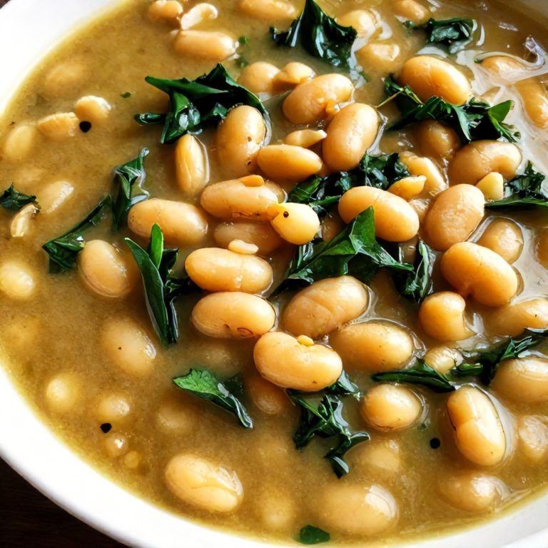 white bean kale soup