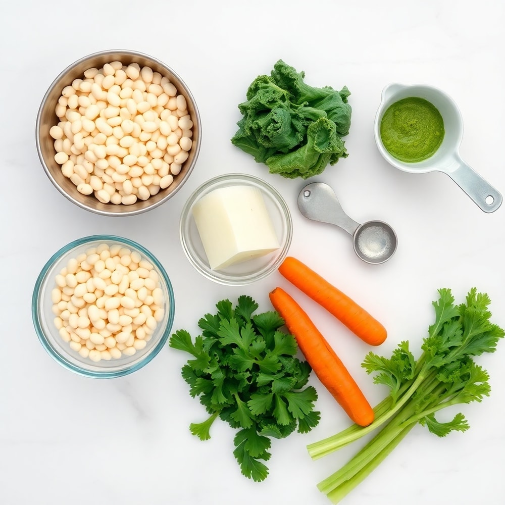 White Bean and Kale Soup Ingredients